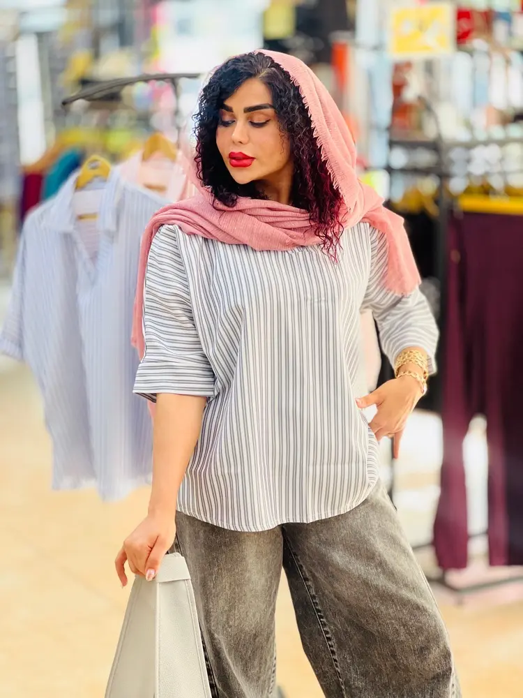 شومیز پوپلین(جلو بسته)