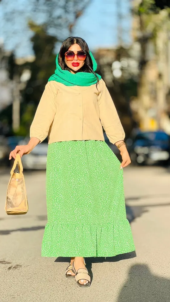 دامن طبقه ای