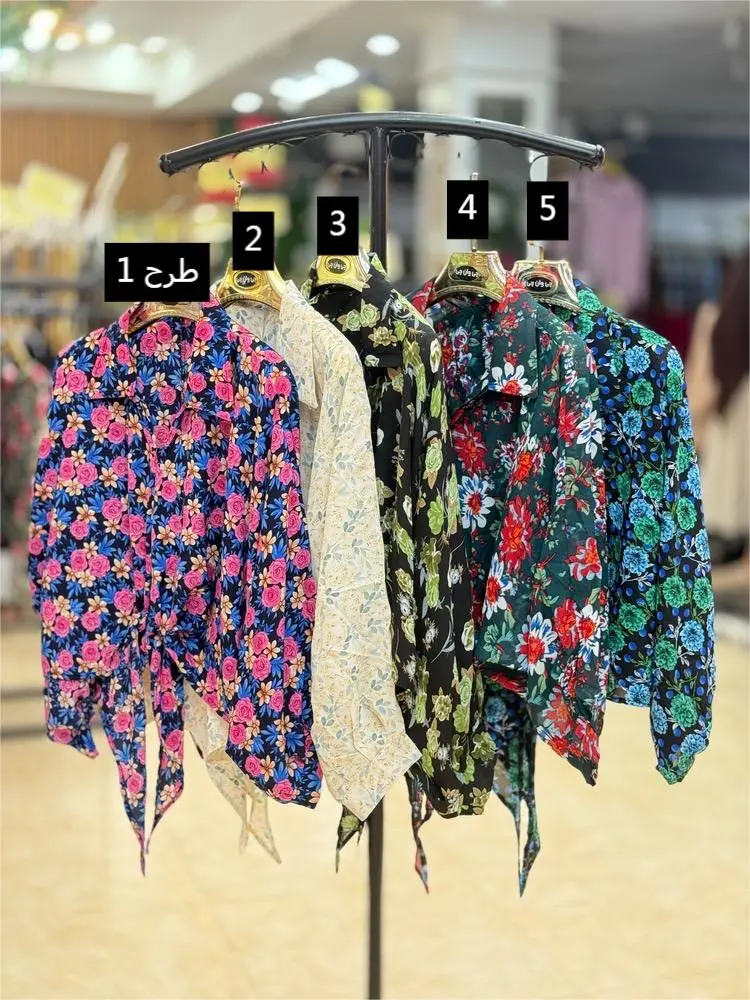 شومیز گره ای گلسا