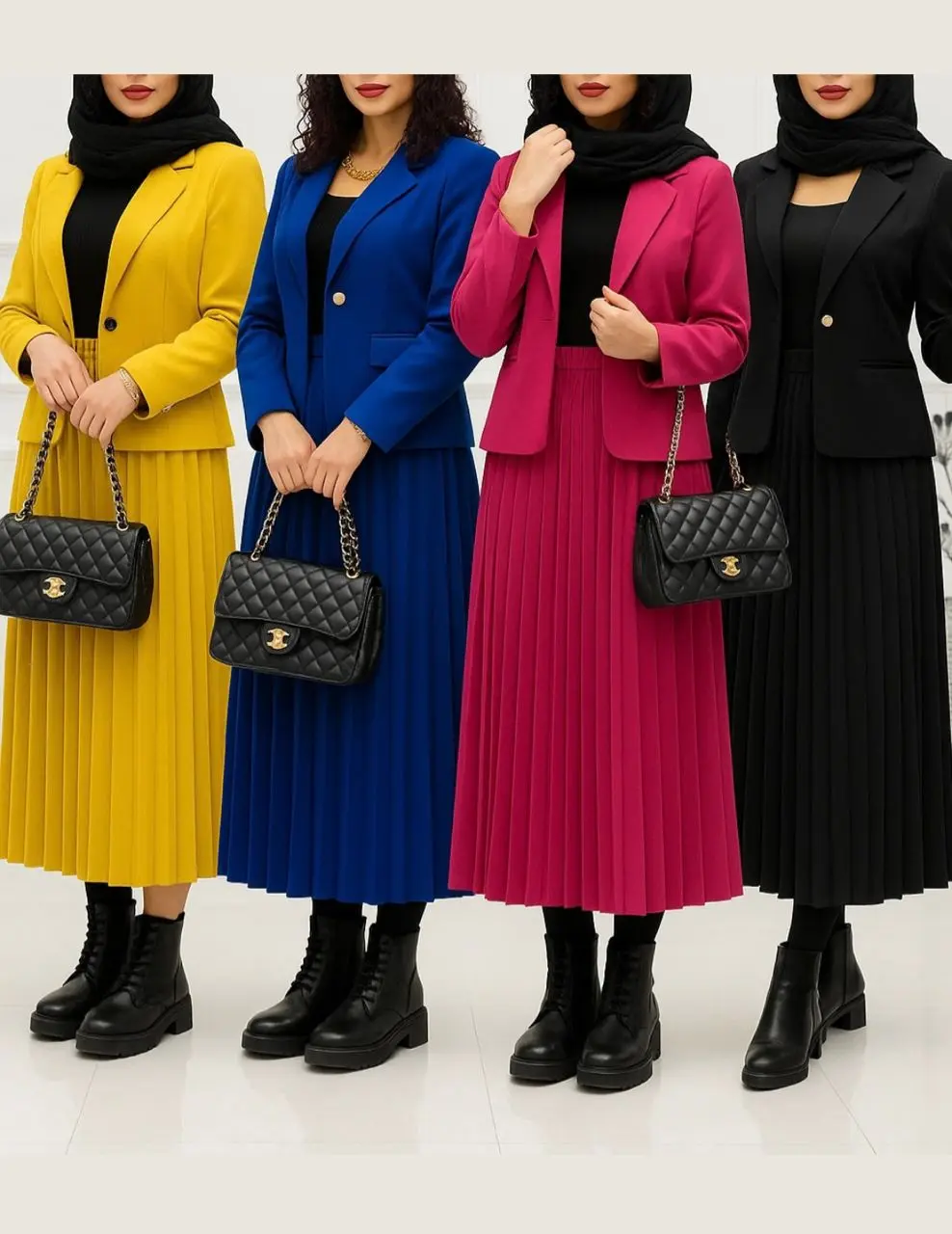 دامن پلیسه الگانس