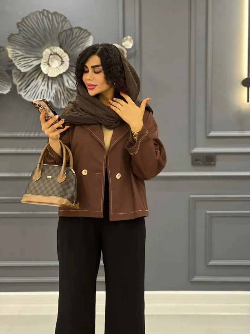 کت کتان جین