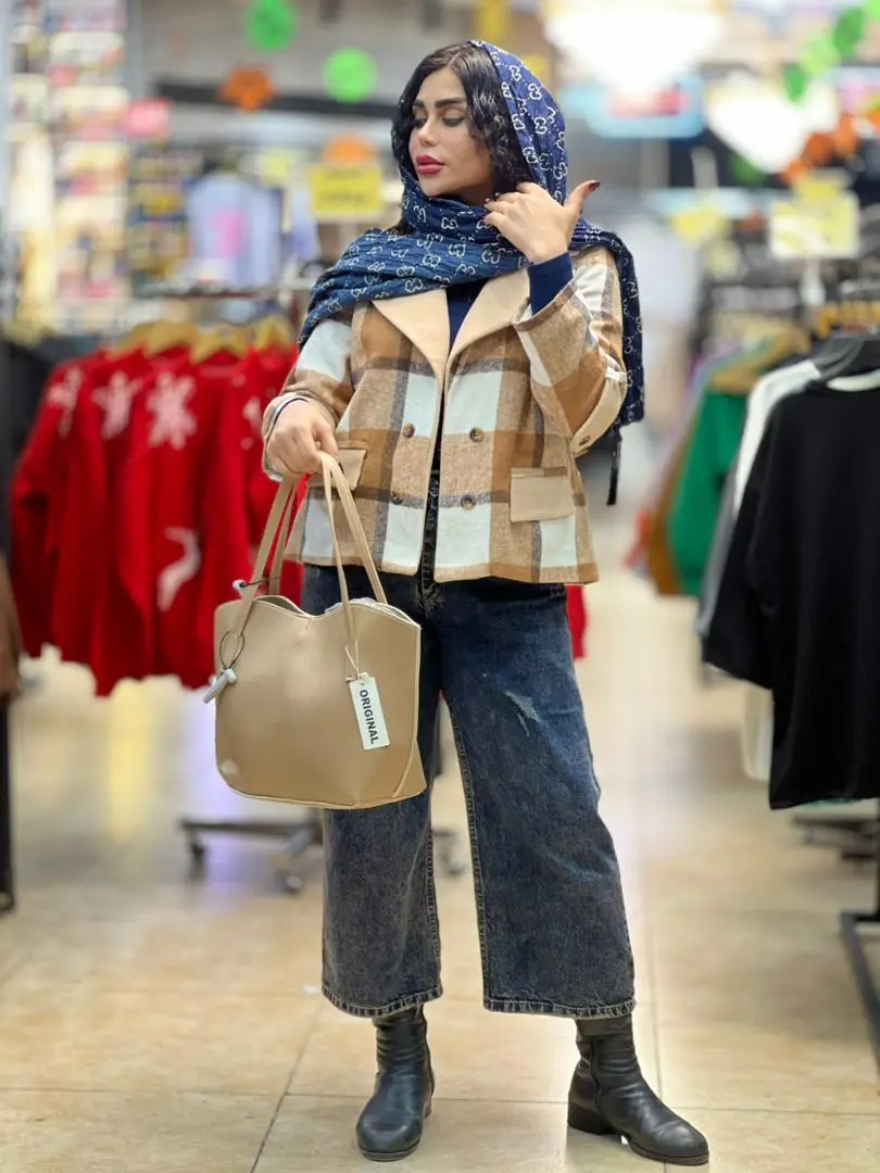 کت فوتر چهارخونه