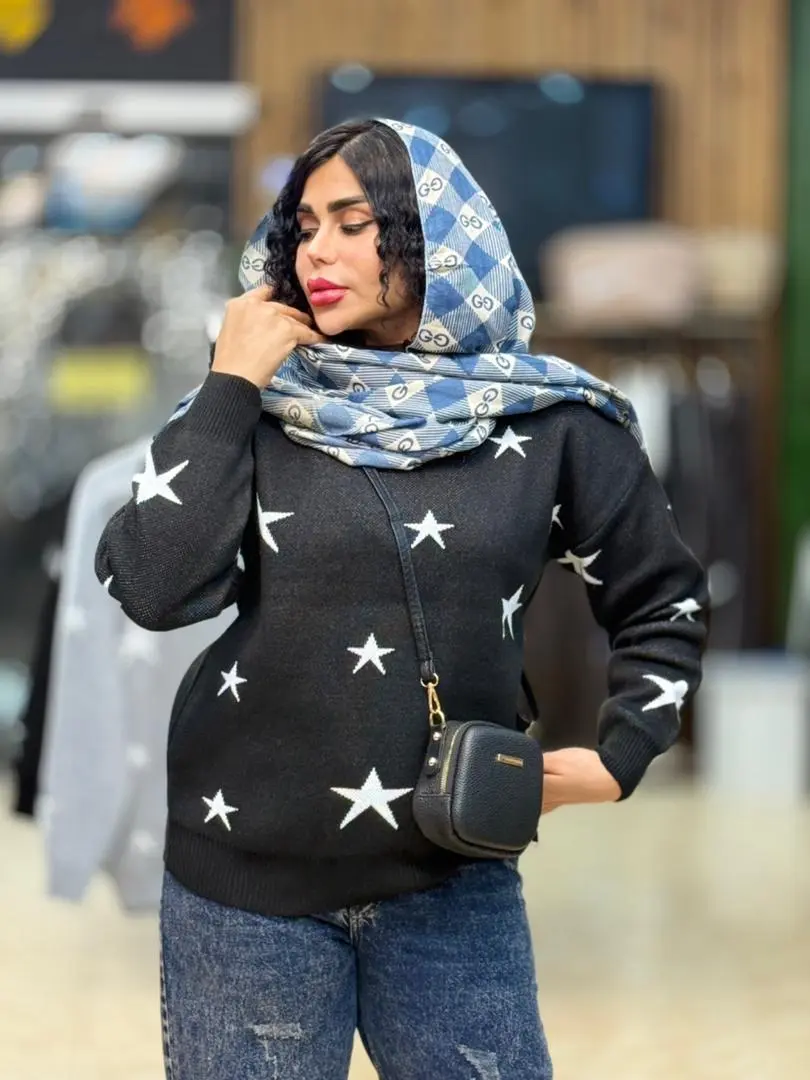 پلیور بافت ستاره