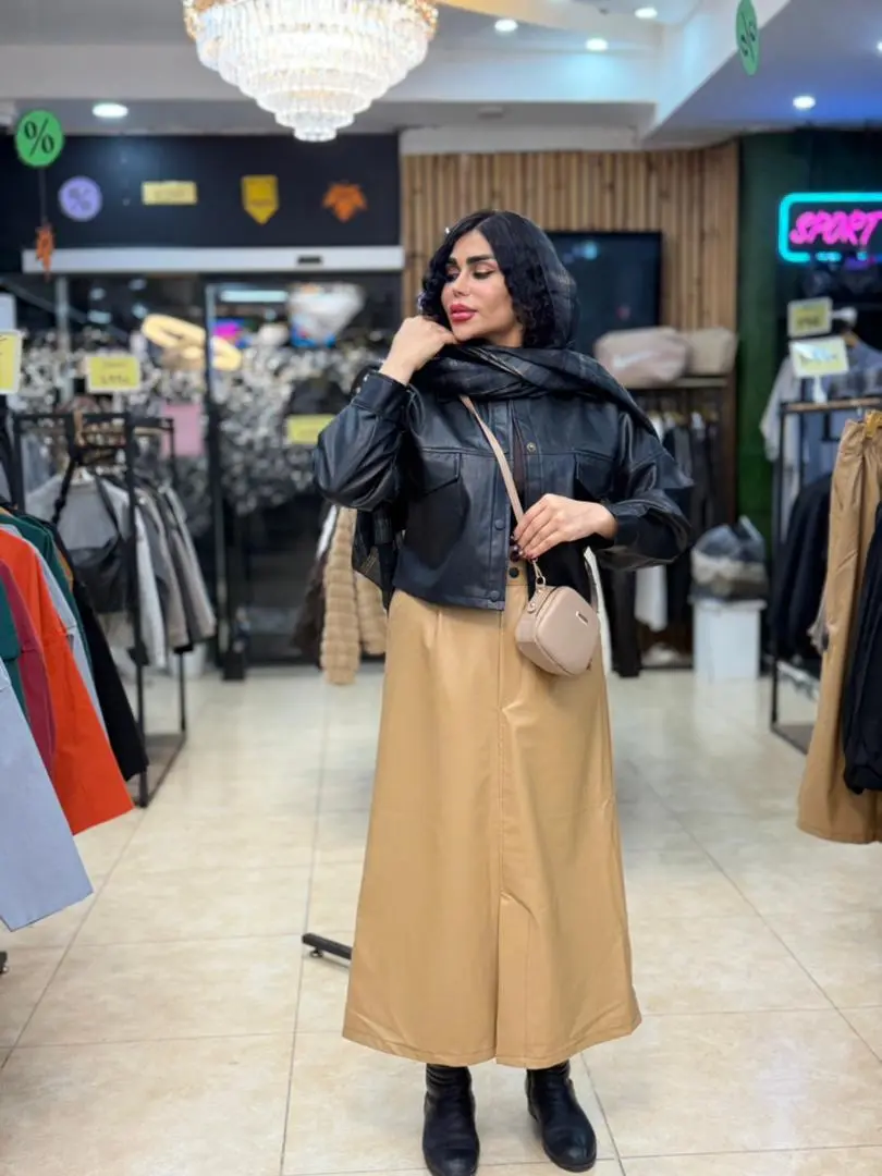 دامن چرم درنا