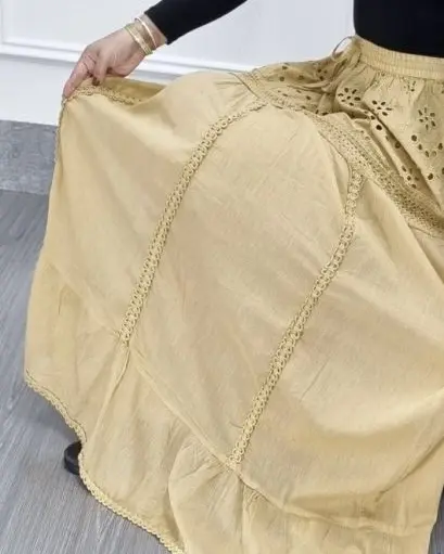 دامن خامه دوزی سلن