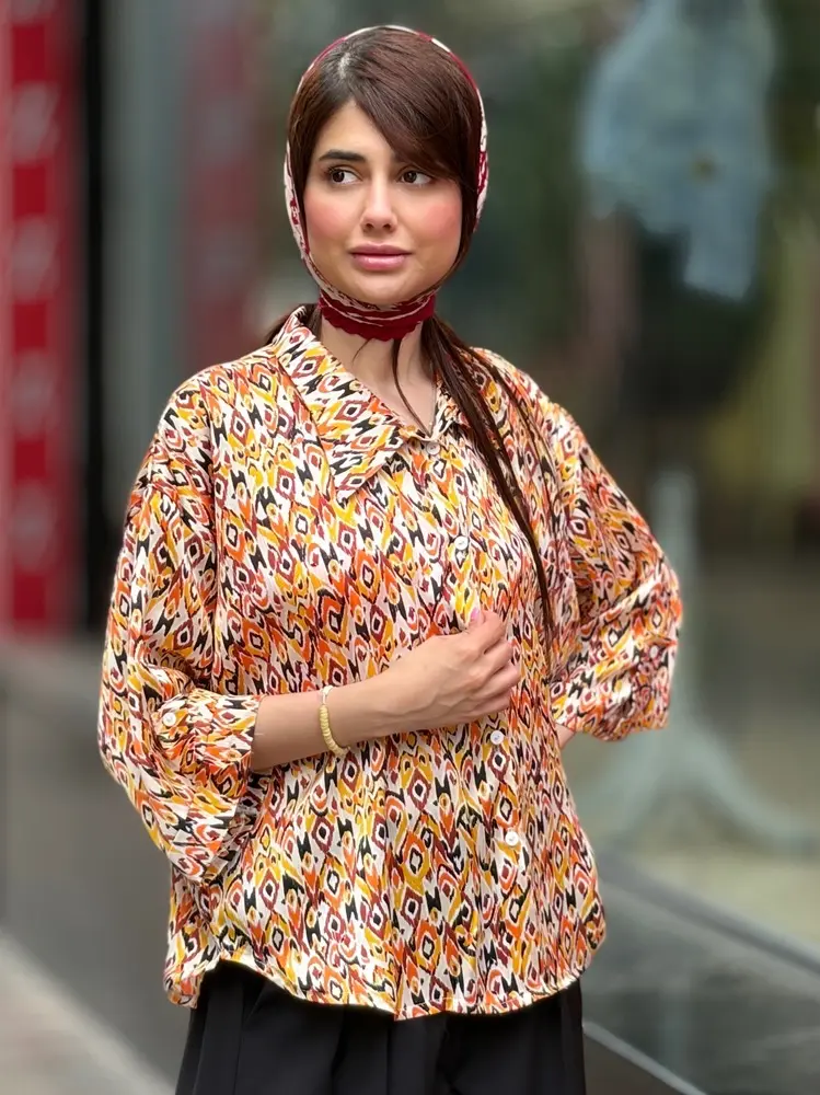 شومیز آبرنگی