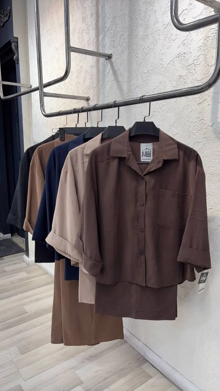 شومیز شلوار پری جلو دکمه