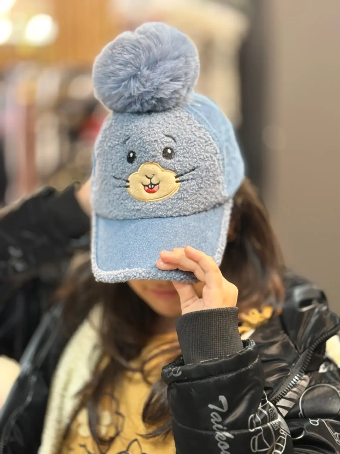 کلاه تدی منگوله دار