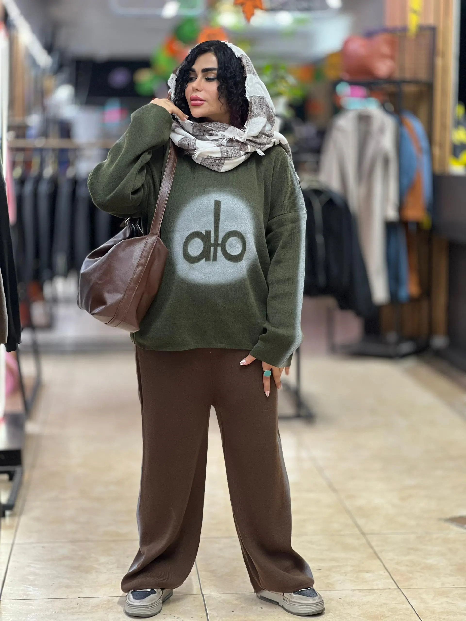 شلوار بافت پیستوله