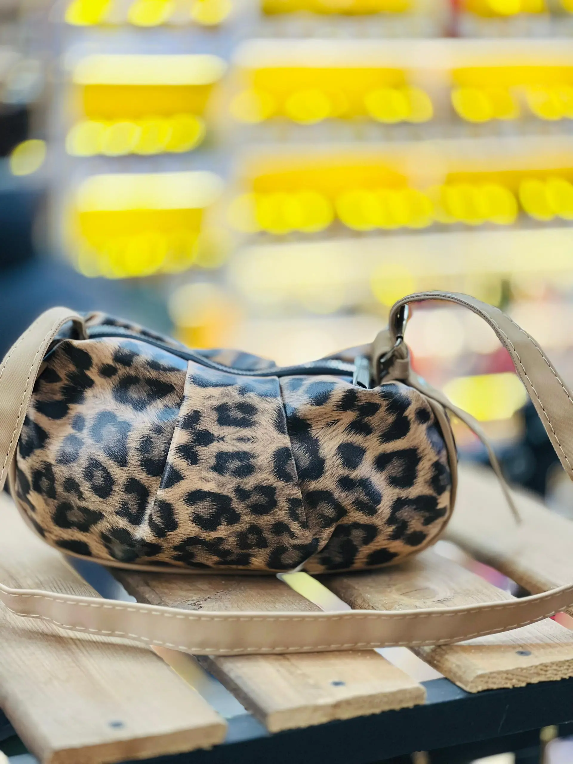 کیف دوپیله پلنگی