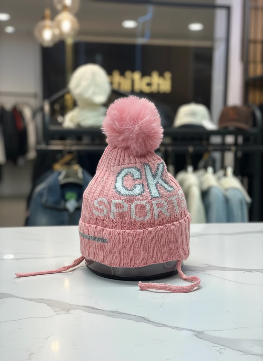 کلاه بافت CK رنگی