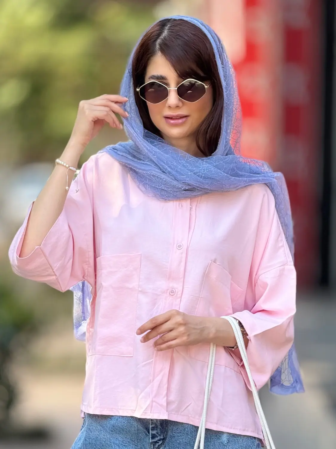 شومیز باکسی نارسیس