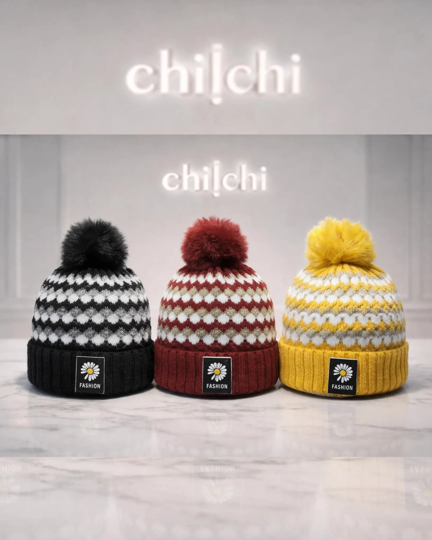 کلاه بافت فشیون